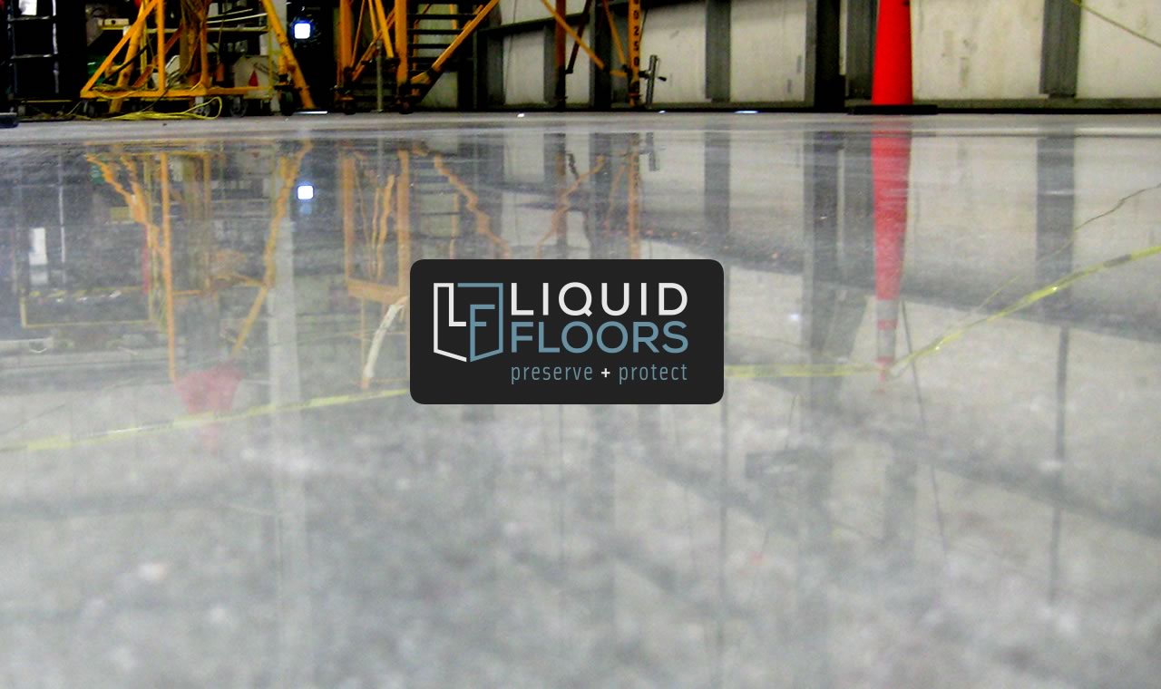 Aviation Industrial Concrete Polishing