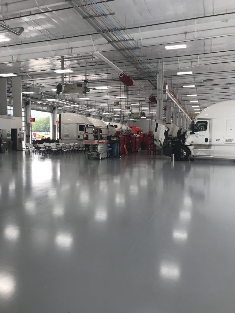 Manufacturing Facility Resinous Floor Coating