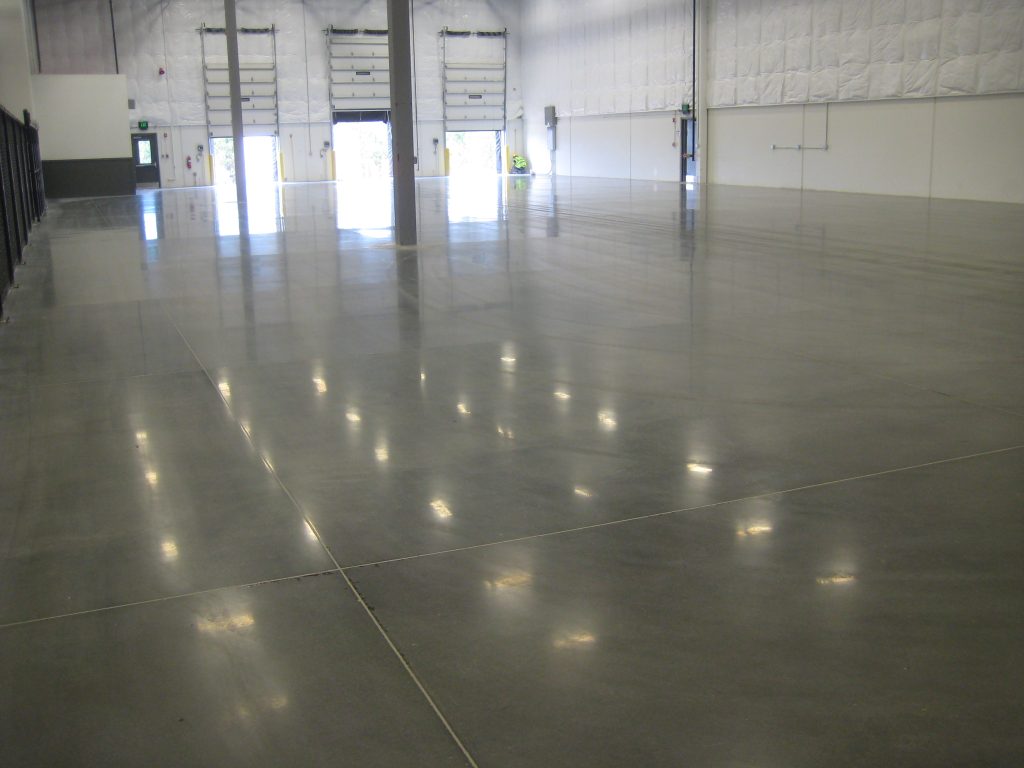 Industrial concrete polishing from Liquid Floors